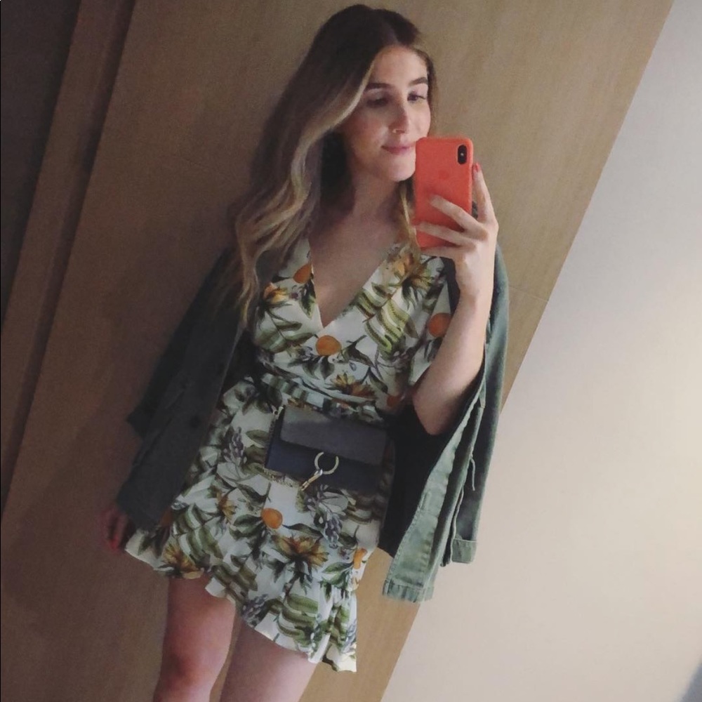 Lost and Wander lemon print dress